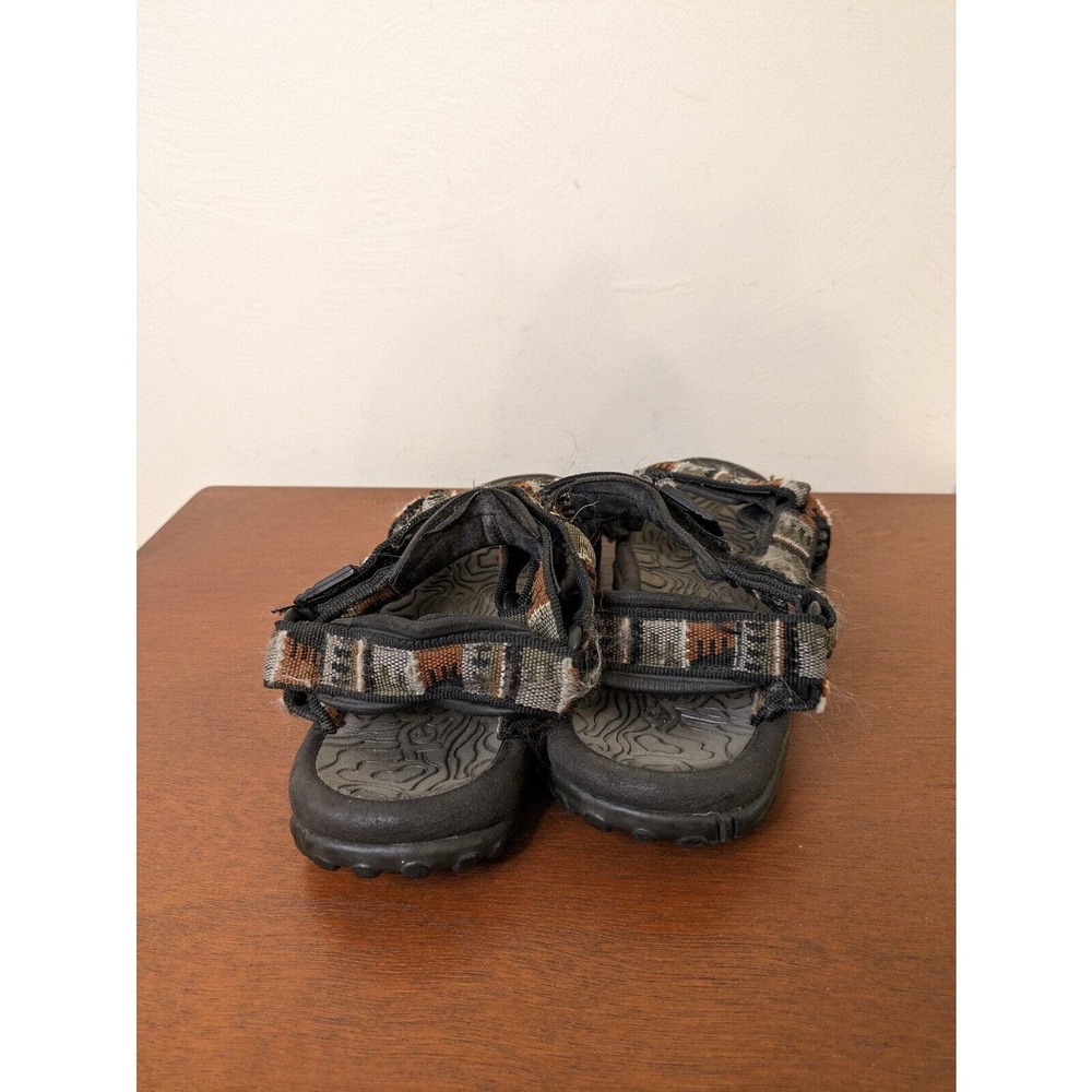 Teva Women's Sandals Brown Gray Adjustable Hook & Loop Straps Size 7.5/8. - Picture 3 of 7